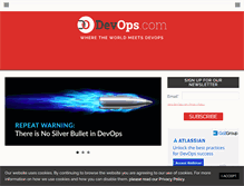 Tablet Screenshot of devops.com