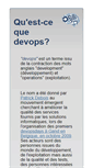 Mobile Screenshot of devops.fr