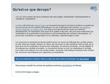 Tablet Screenshot of devops.fr